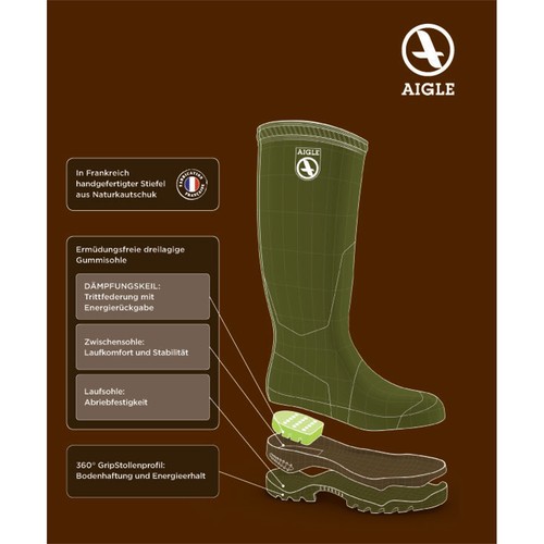 Aigle gummistiefel parcours - aigle,
