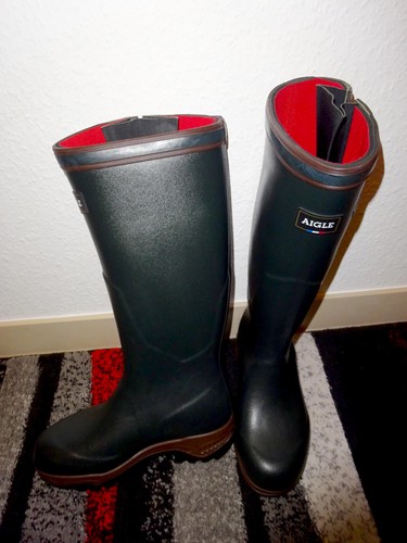 Warme aigle gummistiefel - gummistiefel, iso