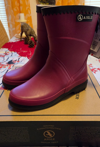 Neu damen aigle gummistiefel - aigle,