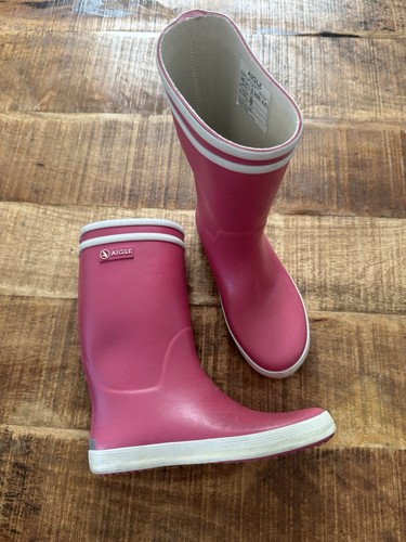 Aigle gummistiefel pink - gummistiefel,