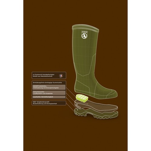 Aigle gummistiefel parcours - gummistiefel, parcours®